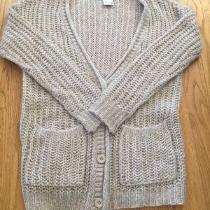 Tilly’s Essential’s 4 Button Creme Cardigan